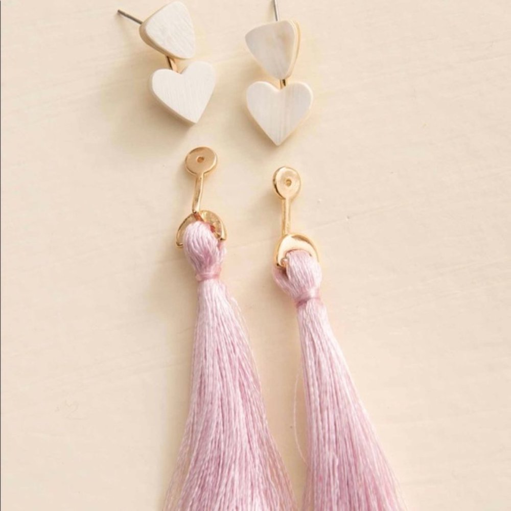 On the Fringe Convertible Earrings